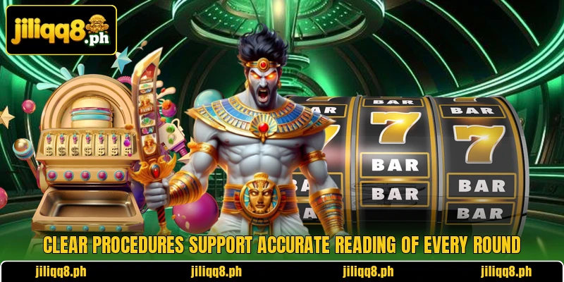 Clear procedures support accurate reading of every round Clear procedures support accurate reading of every round