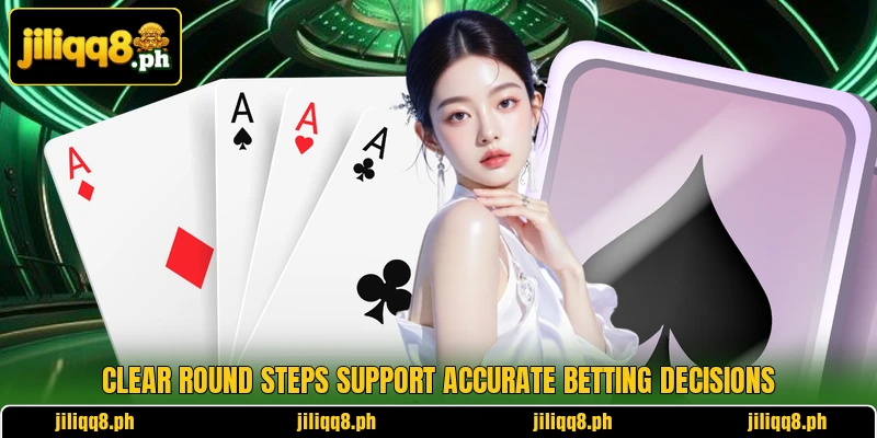 Clear round steps support accurate betting decisions