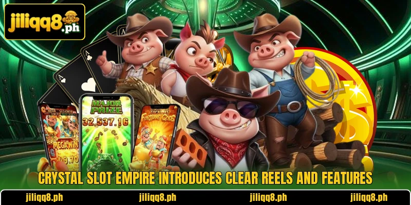 Crystal Slot Empire introduces clear reels and features Crystal Slot Empire introduces clear reels and features
