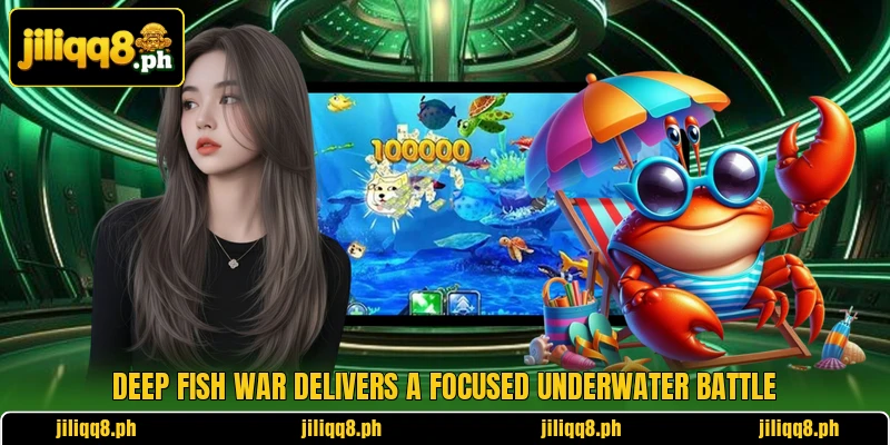 Deep Fish War delivers a focused underwater battle Deep Fish War delivers a focused underwater battle
