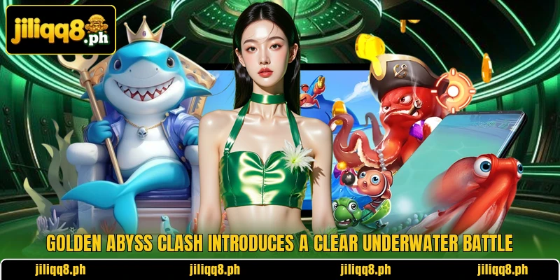 Golden Abyss Clash introduces a clear underwater battle