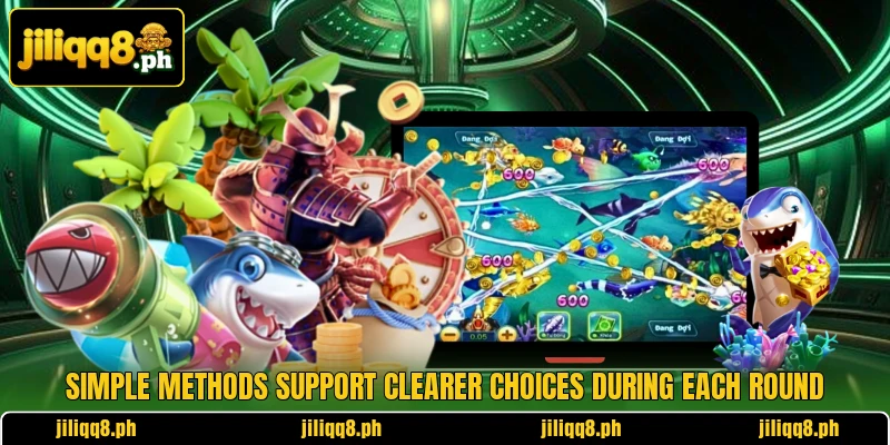 Simple methods support clearer choices during each round